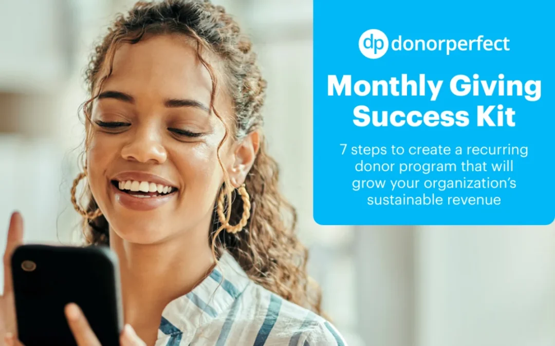 Monthly Giving Success Kit by DonorPerfect